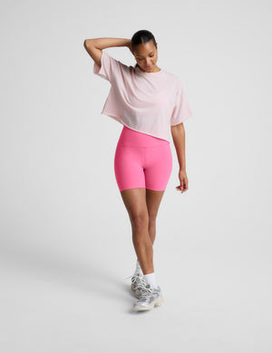 SoftKnit Better Than Ever Cropped Cotton Tee