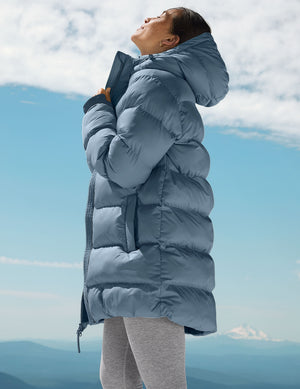 Warm Up Mid Length Puffer Jacket