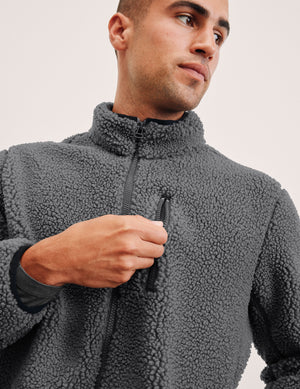 Boucle Fleece Men's Zip Jacket