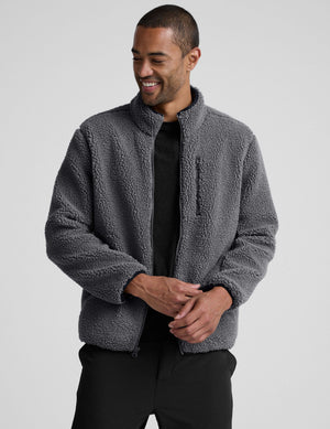 Boucle Fleece Men's Zip Jacket