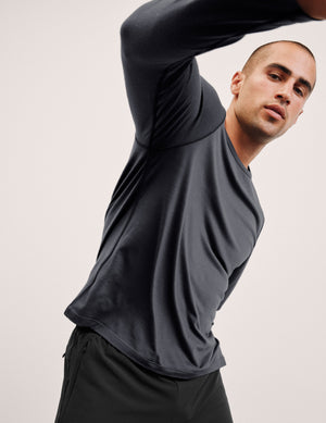 Merino Wool Men's Long Sleeve Crew