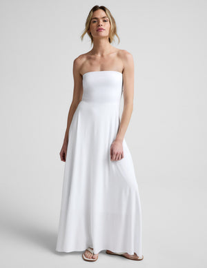 Featherweight Strapless Maxi Dress