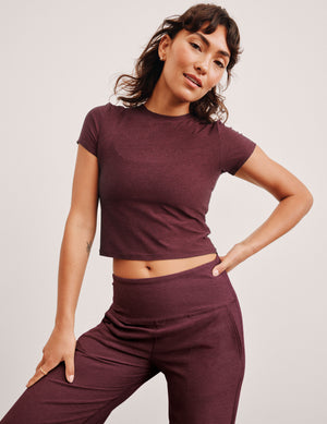 Featherweight Cropped Tee