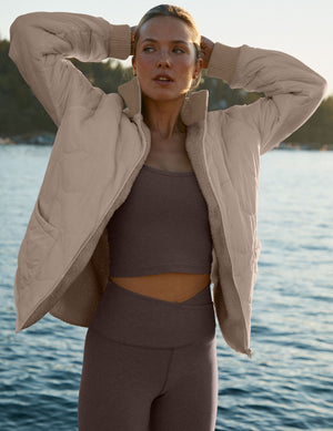 2-Way Quilted Jacket