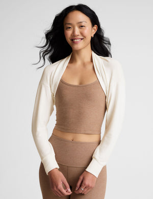 white shrug