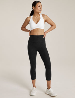 Spacedye™ Walk And Talk High Waisted Capri Legging